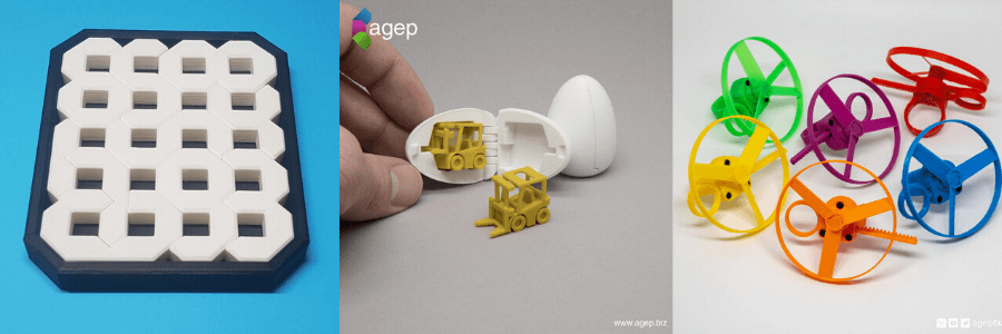 3 Boyutlu Yazıcılar ile Yapılabilen Çocuklar için Öğretici ve Eğlenceli Oyuncaklar