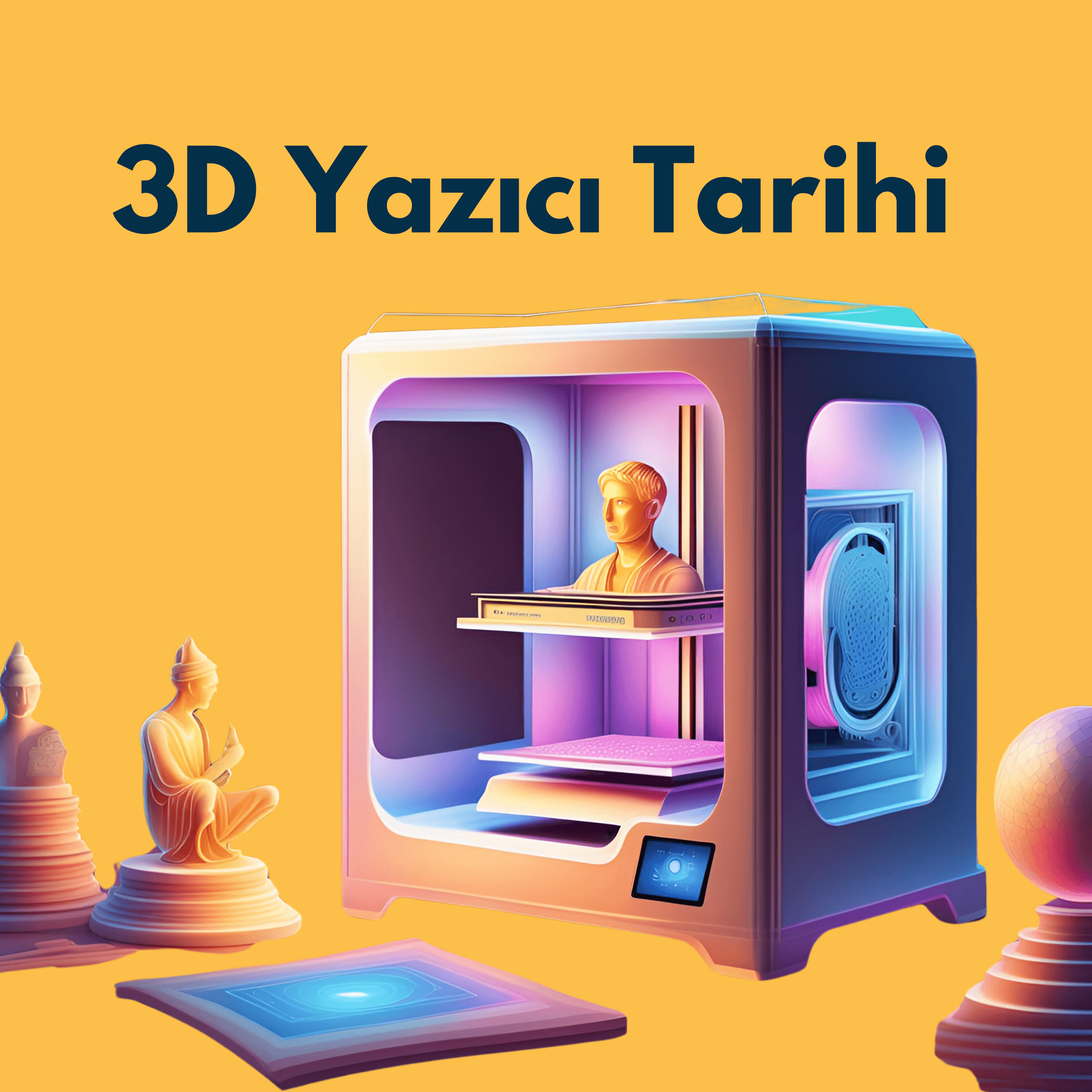 3D Yazıcıların Tarihi: Geçmişten Günümüze Teknolojik Evrim