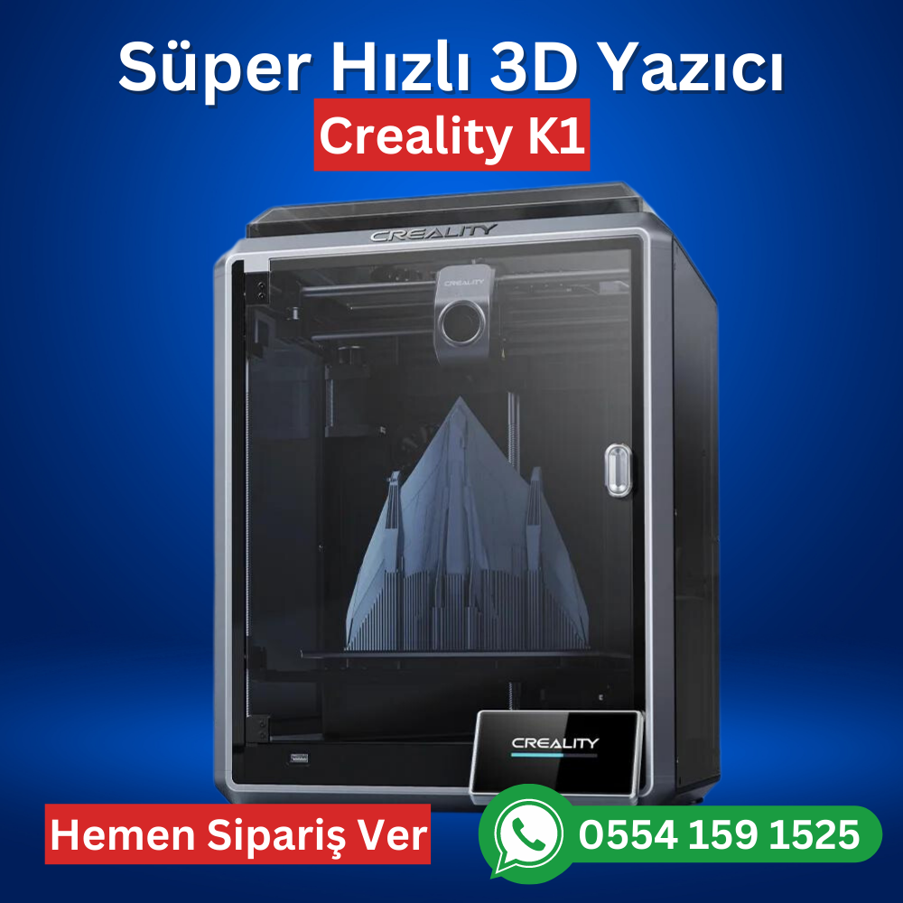 CREALITY K1: Süper Hızlı 3D Yazıcı